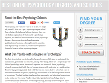 Tablet Screenshot of bestpsychologyschoolsonline.com